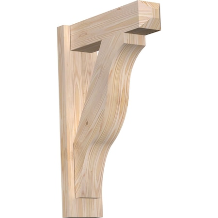 Ekena Millwork Funston Smooth Craftsman Outlooker, Douglas Fir, 5 1/2"W x 18"D x 26"H OUT06X18X26FST04SDF